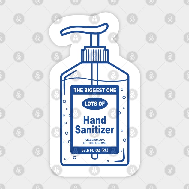 Hand Sanitizer Sticker by TextTees